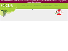 Tablet Screenshot of focuspgprog.com